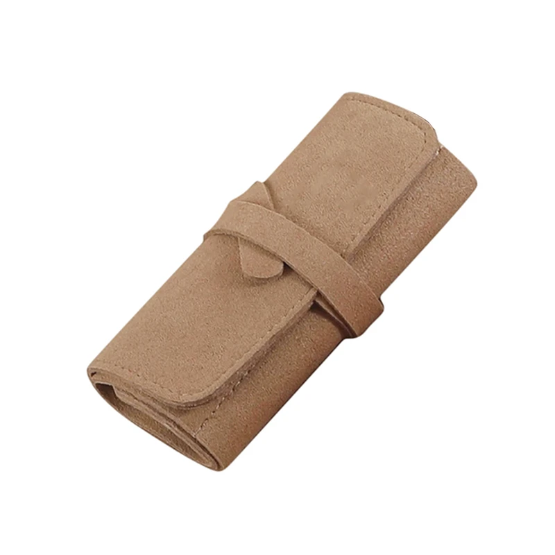 Travel Jewelry Organizer | Foldable Jewelry Roll Organizer – Convenient Jewelry Storage Bag, Travel Cosmetic Organizer, Jewelry Display and Folding Organizer for Earrings, Rings, Necklaces, and Small Accessories 2