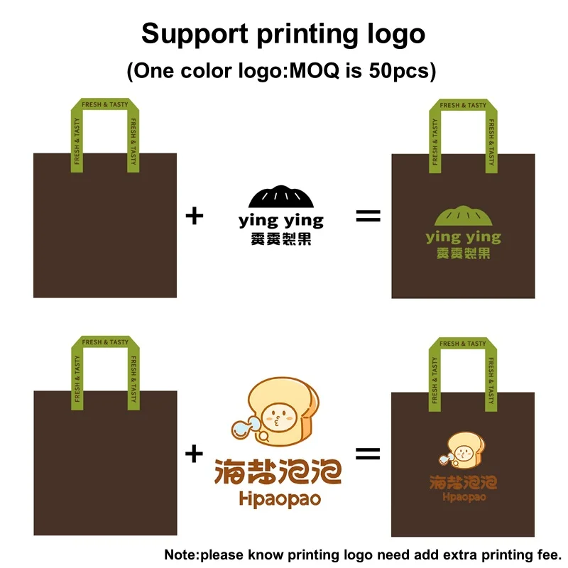 Brown Insulated Tote Bags 🥡 – Reusable Non-Woven Food Delivery Pouches for Hot and Cold Storage, Bread, Drinks, Grocery Shopping, Lunch Carrier, Portable Eco-Friendly Packaging 6