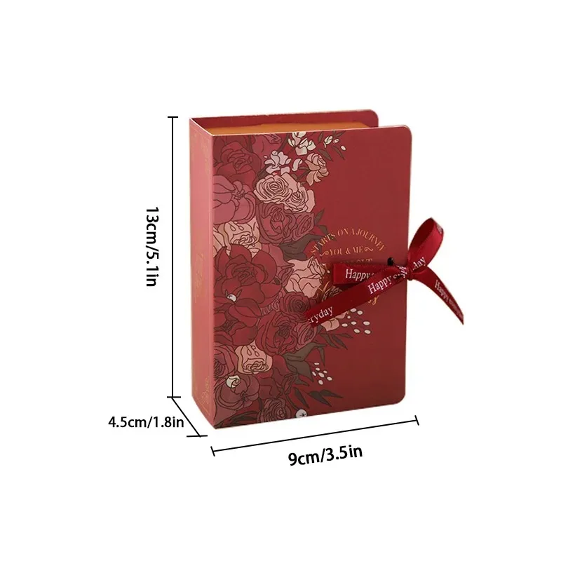 5PCS Book Shape Gift Boxes with Ribbon – Candy and Chocolate Favor Boxes, Elegant Wedding, Birthday, Mother’s Day, Party Decorations and Gift Packaging for Special Occasions 5PCS Book Shape Gift Boxes with Ribbon – Candy and Chocolate Favor Boxes, Elegant Wedding, Birthday, Mother’s Day, Party Decorations and Gift Packaging for Special Occasions