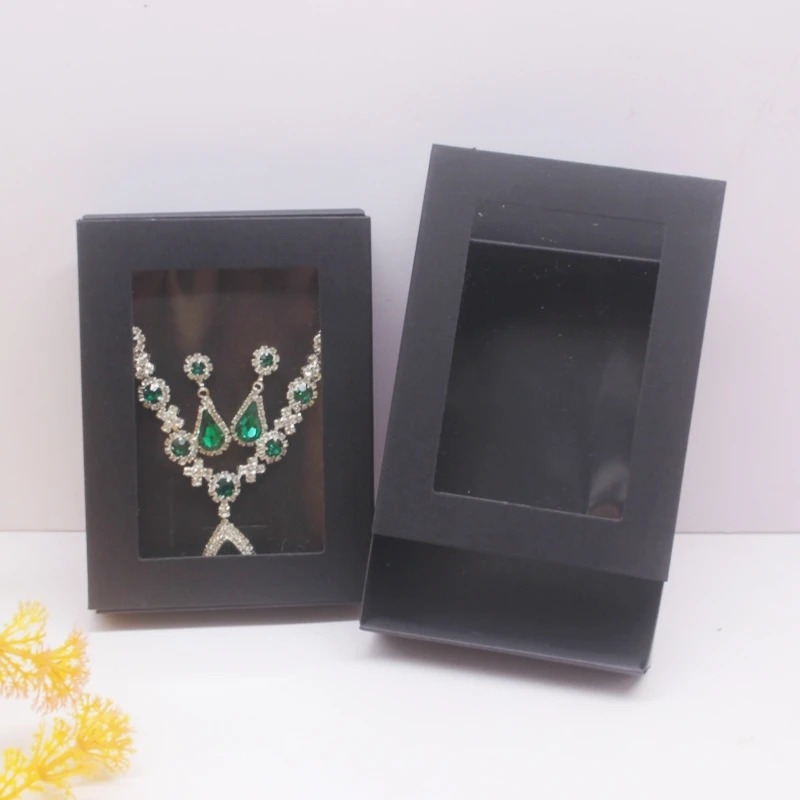 10PCS Multi-Color Window Gift Boxes – 11.5x8.5x2.5cm, Ideal for Christmas, Parties, and Holiday Decorations, Perfect for Gift Packaging and Special Occasions 6