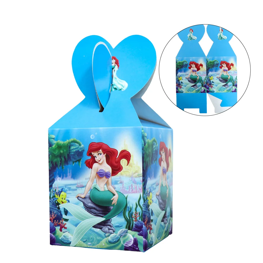 Frozen Minnie Mouse Princess Avenger Party Supplies – Candy Gift Boxes for Kids Birthday, Baby Shower, Paper Treat Boxes for Girls Boys Party Favors, Holiday Celebration and Birthday Decorations - 图片 4