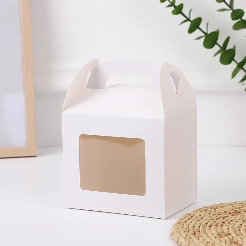 10/20/30pcs High Capacity Cake Packing Boxes with Clear Window, Large Bakery Gift Boxes for Candy Cookies Pastry Chocolate Dessert Packaging, Wedding Birthday Valentine Baby Shower Party Supplies - 图片 5