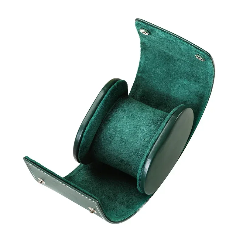 Travel Watch Organizer | PU Leather Watch Case Travel Storage Bag, Classic Watch Pouch Organizer, Prevents Scratching & Oxidation, Portable Leather Watch Box for Travel and Display Packaging - 图片 12