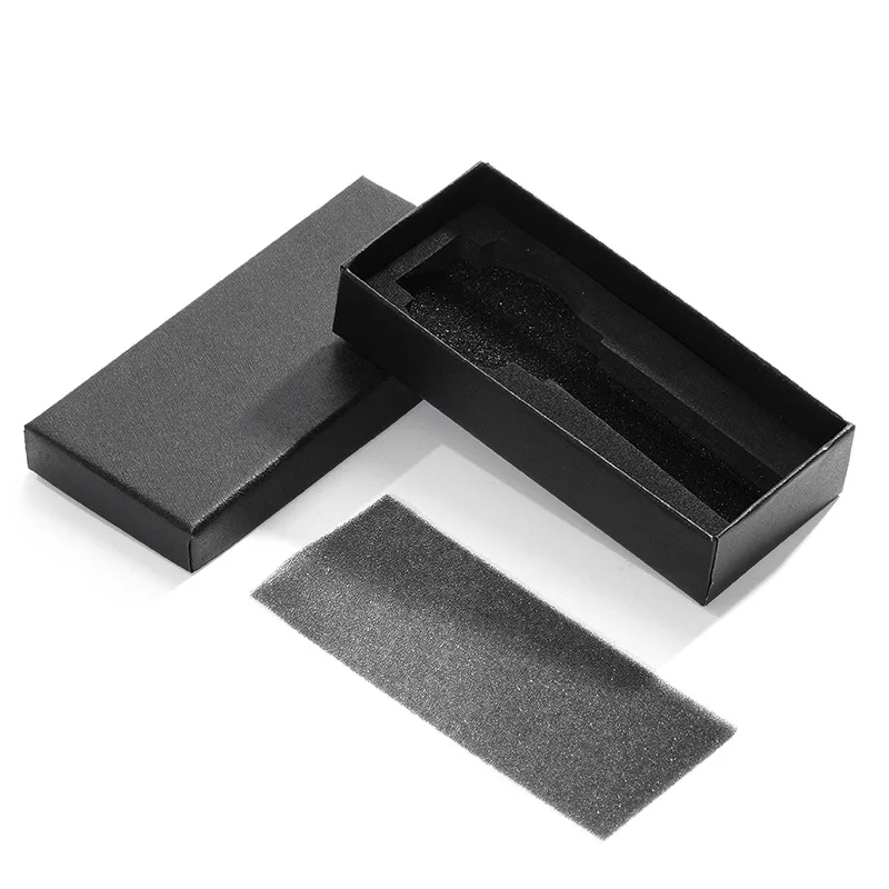 ⌚ Black Single Watch Storage Box – Classic Rectangle Jewelry Display Holder – Elegant PU Leather Wristwatch Packaging Organizer with Foam Pad – Ideal Gift Case for Men & Women 13