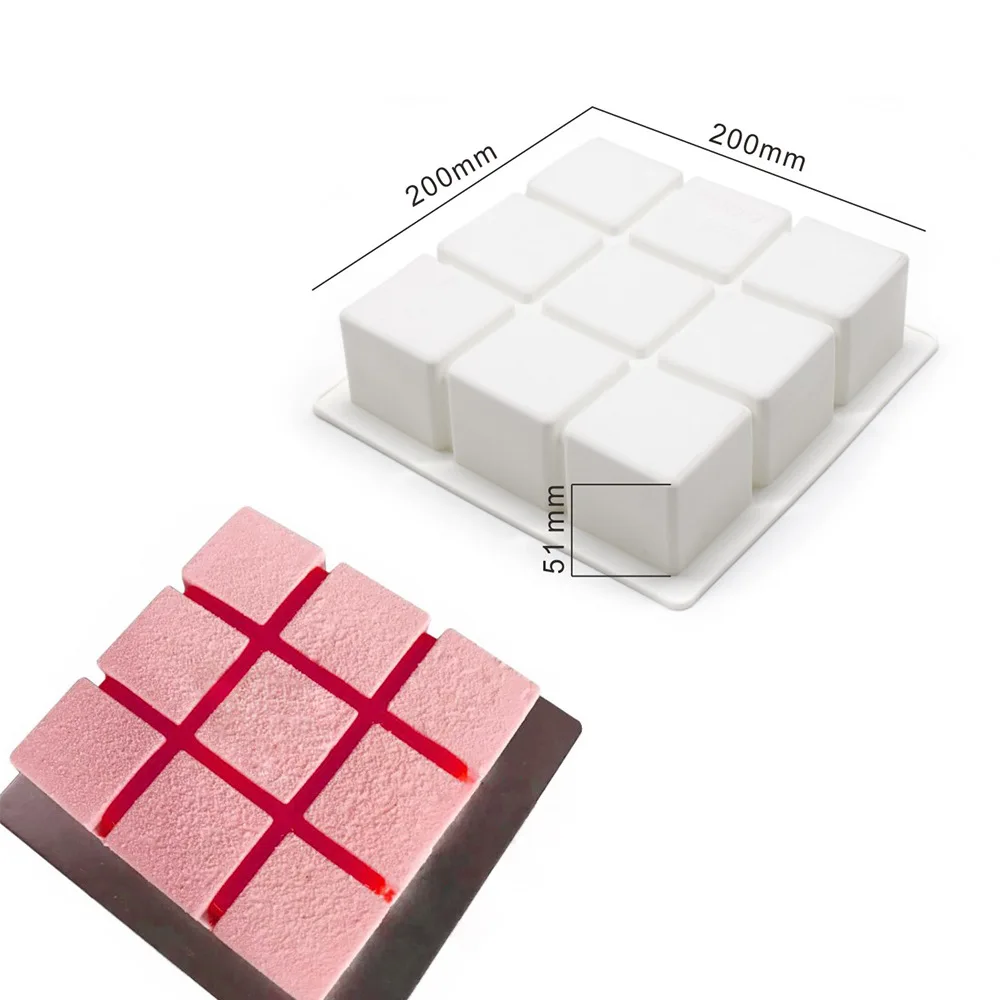 Round Corrugated Big Flower Mousse Cake Mold Taiji Design Silicone Mold for DIY Chocolate, Pudding, French Desserts, and Baking, Flexible Non-Stick Pastry Tool for Creative Home Baking and Party Treats - 图片 10