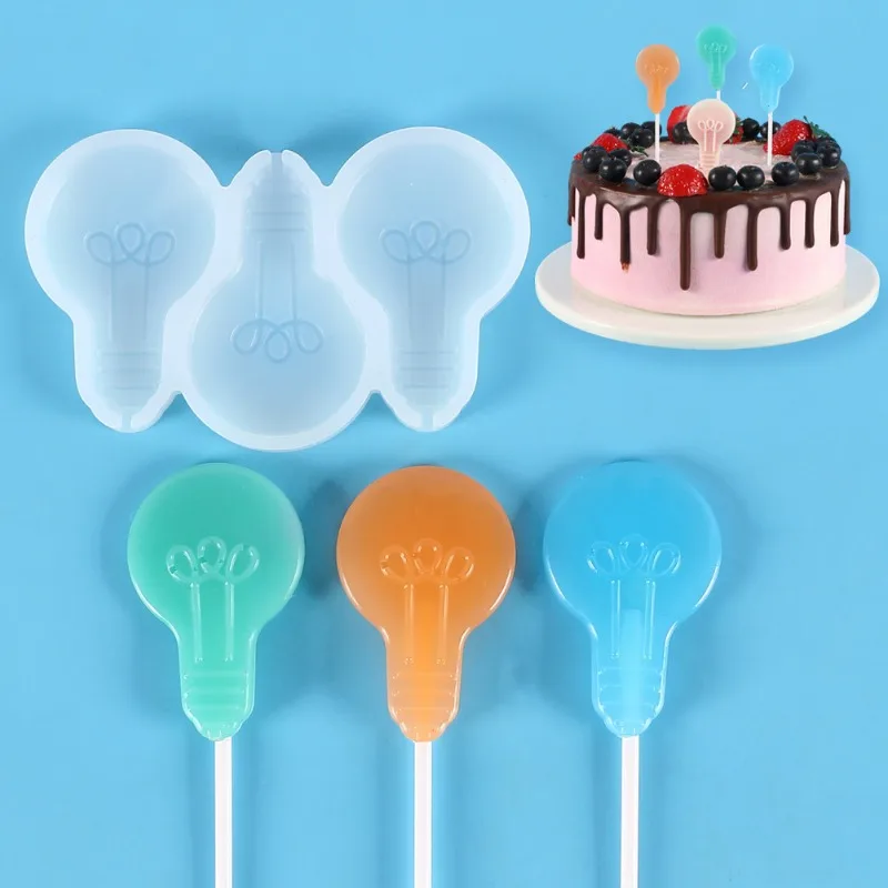 3D Easter Bunny Lollipop Silicone Mold – DIY Rabbit Design for Fondant, Chocolate, Candy, Cake Decorating, Cupcake Toppers, Sugarcraft, Baking Accessories for Easter and Holiday Treats