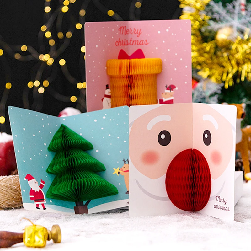 3D Pop-Up Christmas Greeting Cards with Santa Claus Design – Merry Xmas and Happy New Year Holiday Postcards, Unique Pop-Up Gift Cards for Family, Friends, Kids, Party Invitations, and Seasonal Celebrations 3D Pop-Up Christmas Greeting Cards with Santa Claus Design – Merry Xmas and Happy New Year Holiday Postcards, Unique Pop-Up Gift Cards for Family, Friends, Kids, Party Invitations, and Seasonal Celebrations