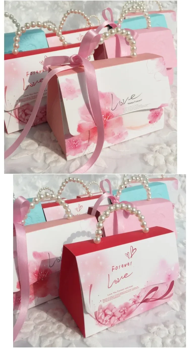 10Pcs/Lot Portable Party Wedding Favor Candy Boxes Baby Shower Gift Bags DIY Creative Candy Boxes Romantic Marriage Celebration Decorative Party Supplies for Treats 10Pcs/Lot Portable Party Wedding Favor Candy Boxes Baby Shower Gift Bags DIY Creative Candy Boxes Romantic Marriage Celebration Decorative Party Supplies for Treats