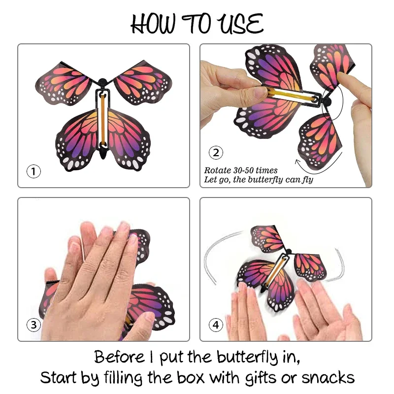 Butterfly Explosion Box Gift – DIY Snack Gift Box, Mystery Surprise Explosion Box for Valentine's Day, Birthday, or Special Occasions, Photo Album Box, Creative DIY Memory Keepsake Butterfly Explosion Box Gift – DIY Snack Gift Box, Mystery Surprise Explosion Box for Valentine's Day, Birthday, or Special Occasions, Photo Album Box, Creative DIY Memory Keepsake