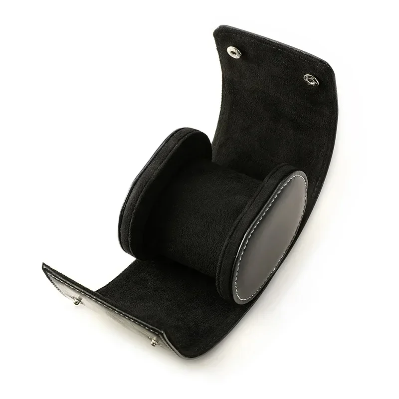 Travel Watch Organizer | PU Leather Watch Case Travel Storage Bag, Classic Watch Pouch Organizer, Prevents Scratching & Oxidation, Portable Leather Watch Box for Travel and Display Packaging - 图片 14