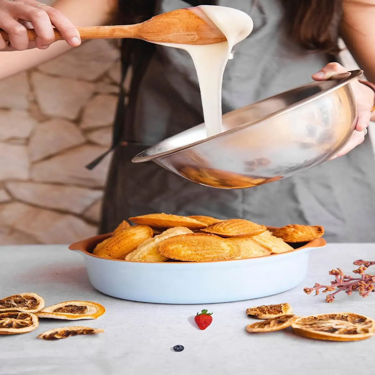 Shell Madeleine Cake Mold Silicone Baking Tool for DIY Cakes, Cookies, Chocolates, and Desserts, Shell-Shaped Non-Stick Flexible Mold for Home Baking, Party Treats, and Creative Kitchen Accessories - 图片 6