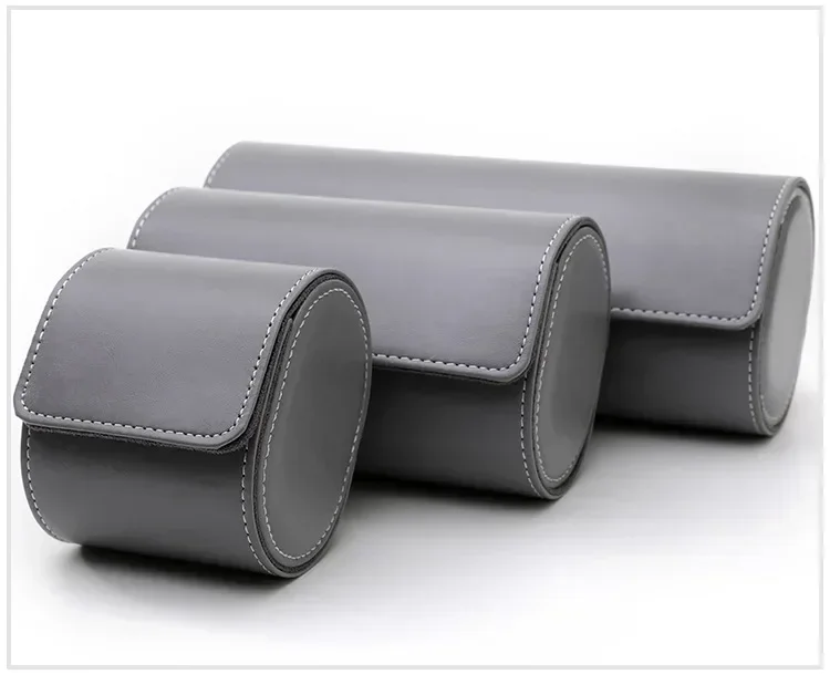 Travel Watch Organizer | PU Leather Watch Box and Pouch Organizer – Classic Travel Storage Case for Men and Women, Protective Watch Holder to Prevent Scratching and Oxidation, Elegant Leather Timepiece Gift and Display 26