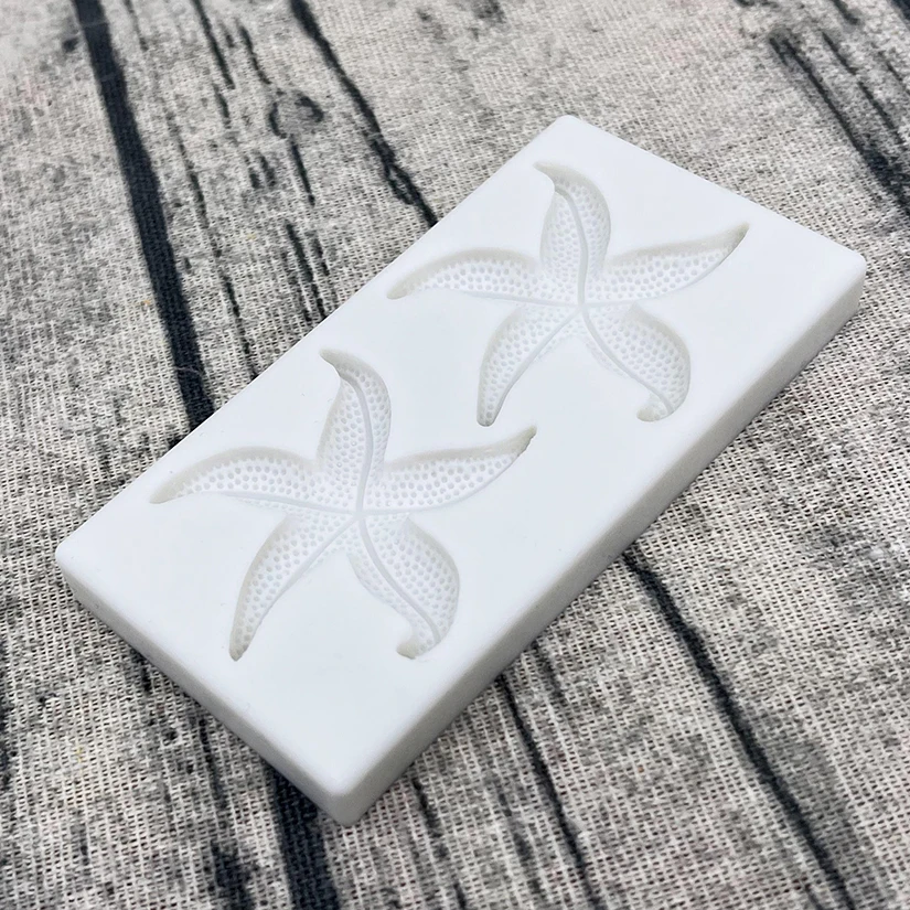 Starfish Silicone Mold – Sugarcraft, Chocolate, Cupcake, Fondant, and Cake Decorating Tool, Non-Stick Baking Mold for DIY Desserts, Pastry, Candy, Chocolate, Jelly, and Creative Baking Projects - 图片 6