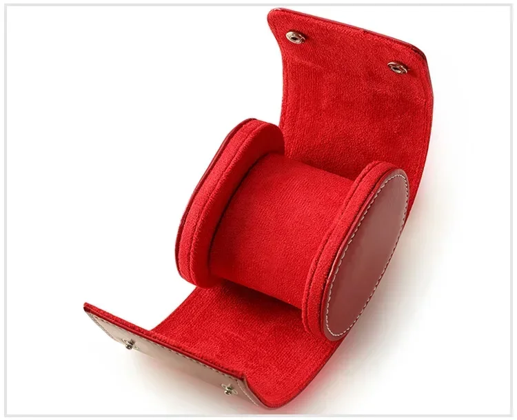 Travel Watch Organizer | PU Leather Watch Box and Pouch Organizer – Classic Travel Storage Case for Men and Women, Protective Watch Holder to Prevent Scratching and Oxidation, Elegant Leather Timepiece Gift and Display 24