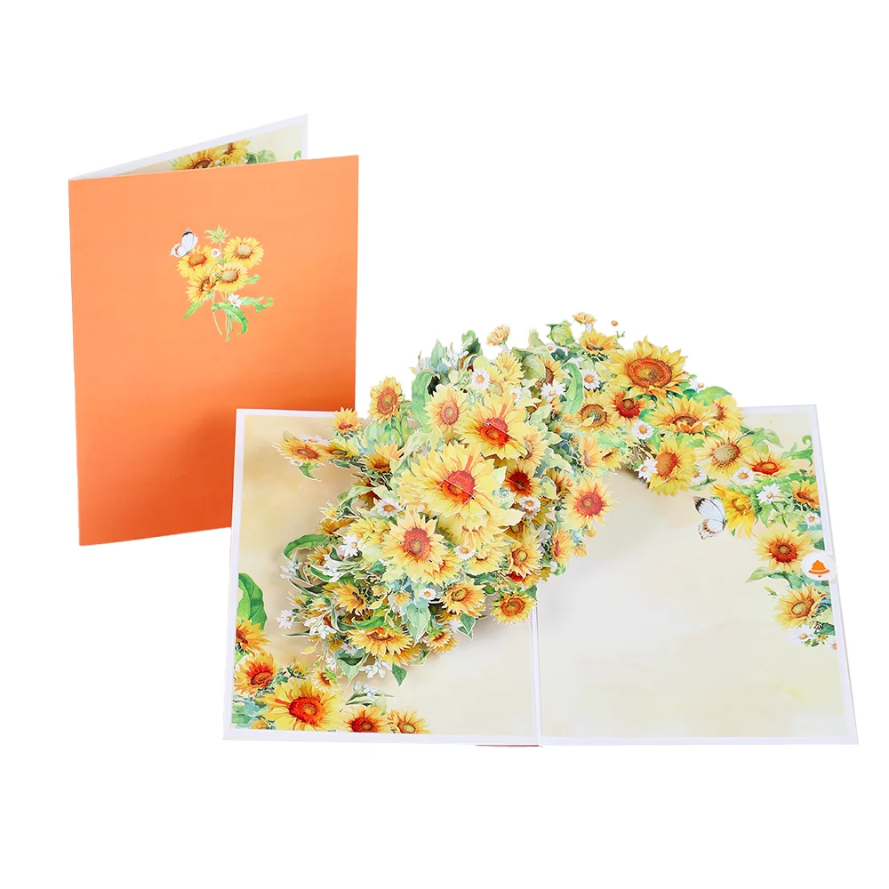 Floral 3D Pop Up Greeting Card with Envelope – Pink Rose Garden Design for Birthday, Mother’s Day, Valentine’s, Anniversary, Romantic Blessing Gift for Mom, Wife, Girlfriend, Friends, Special Occasions - 图片 7