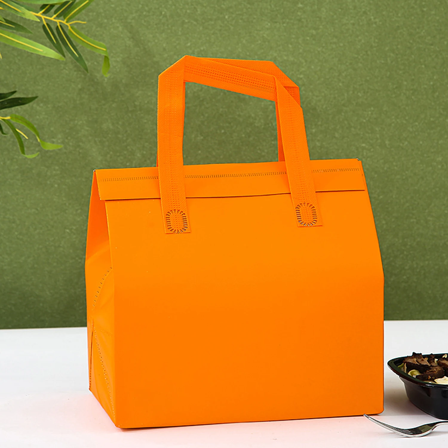 Portable Foldable Cooler Bag, Waterproof Aluminum Foil Thermal Box, Multifunctional Cake Insulation Delivery Bag, Reusable Food Carrier for Cakes, Pastries, Lunch, and Travel - 图片 10