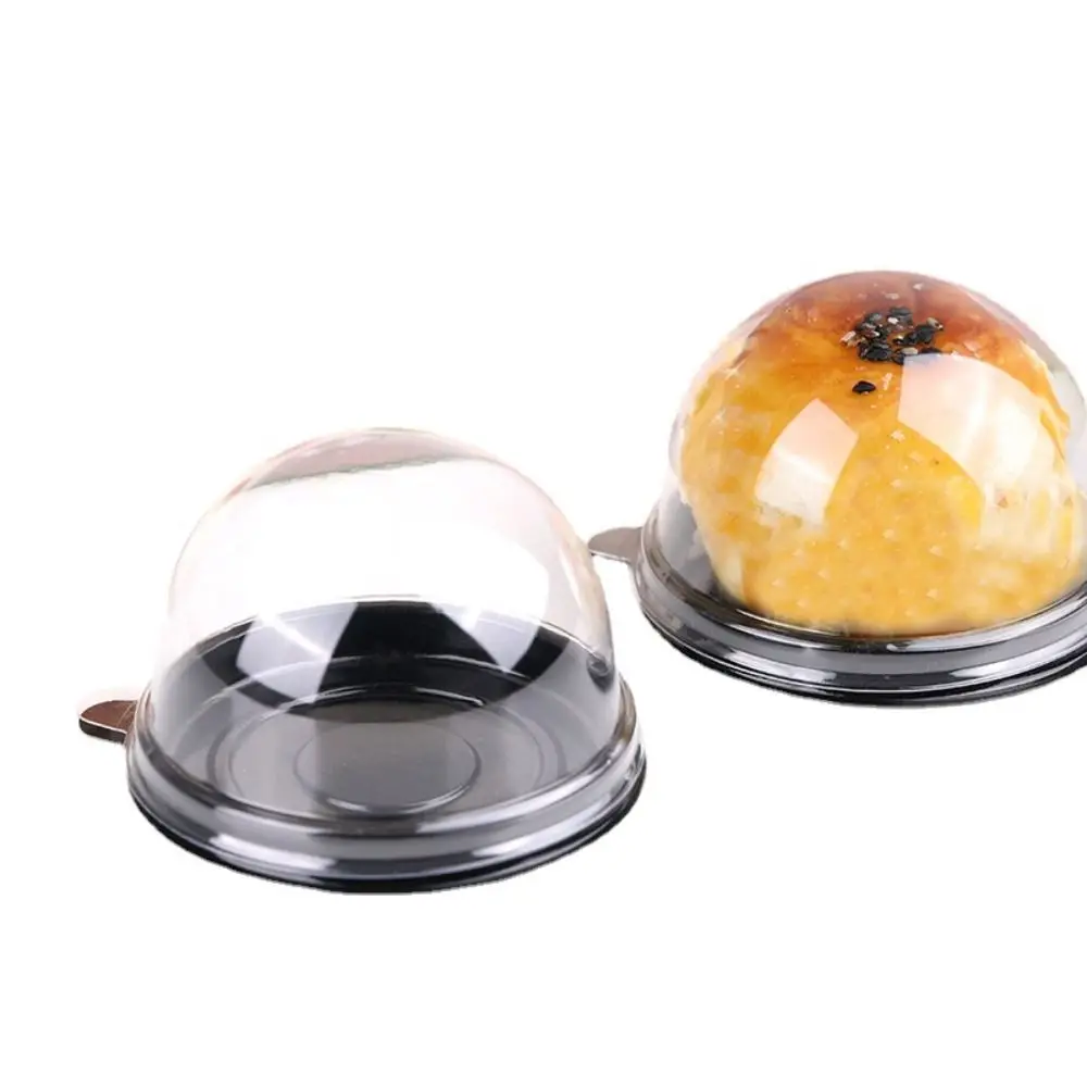 50Pcs Clear Mini Cupcake Boxes Dome Lid Plastic Dessert Holders Transparent Baking Containers Wedding Birthday Party Supplies Cake Display Packaging Accessories 50Pcs Clear Mini Cupcake Boxes Dome Lid Plastic Dessert Holders Transparent Baking Containers Wedding Birthday Party Supplies Cake Display Packaging Accessories