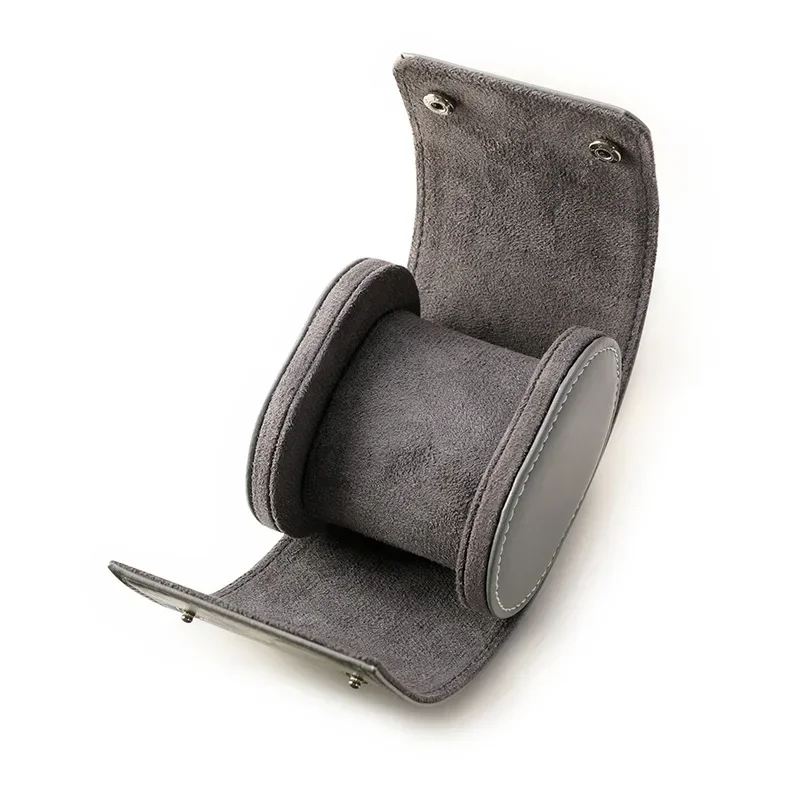 Travel Watch Organizer | PU Leather Watch Case Travel Storage Bag, Classic Watch Pouch Organizer, Prevents Scratching & Oxidation, Portable Leather Watch Box for Travel and Display Packaging - 图片 8