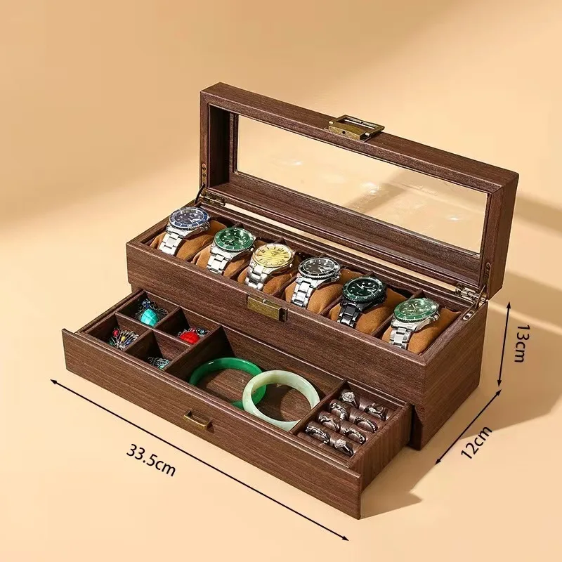 Luxury PU Leather Watch Storage Box 🕰️ – The Watch Organizer Everyone’s Talking About | Secure Yours at UGI Packaging - 图片 7