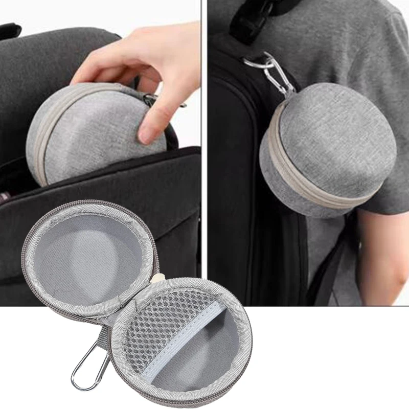 Travel Watch Case ⌚ EVA Single Watch Travel Case – Shockproof & Waterproof Portable Storage Organizer Box – Durable EVA Hard Shell Smartwatch Protective Zipper Container for Travel & Everyday Use - 图片 3