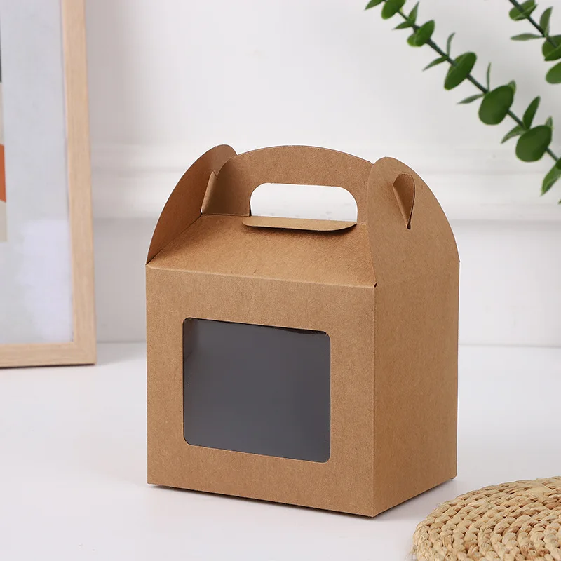 10/20/30pcs High Capacity Cake Packing Boxes with Clear Window, Large Bakery Gift Boxes for Candy Cookies Pastry Chocolate Dessert Packaging, Wedding Birthday Valentine Baby Shower Party Supplies - 图片 6