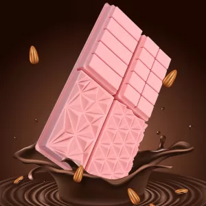 Silicone Dubai Chocolate Bar Mold for DIY Rectangular Chocolate Bars, Non-Stick Chocolate Baking Mold, Flexible Household Baking Tool for Home Chocolate Making, Party Treats, and Creative Desserts