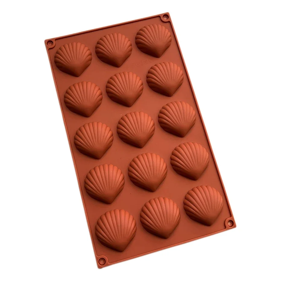 Shell Madeleine Cake Mold Silicone Baking Tool for DIY Cakes, Cookies, Chocolates, and Desserts, Shell-Shaped Non-Stick Flexible Mold for Home Baking, Party Treats, and Creative Kitchen Accessories - 图片 9