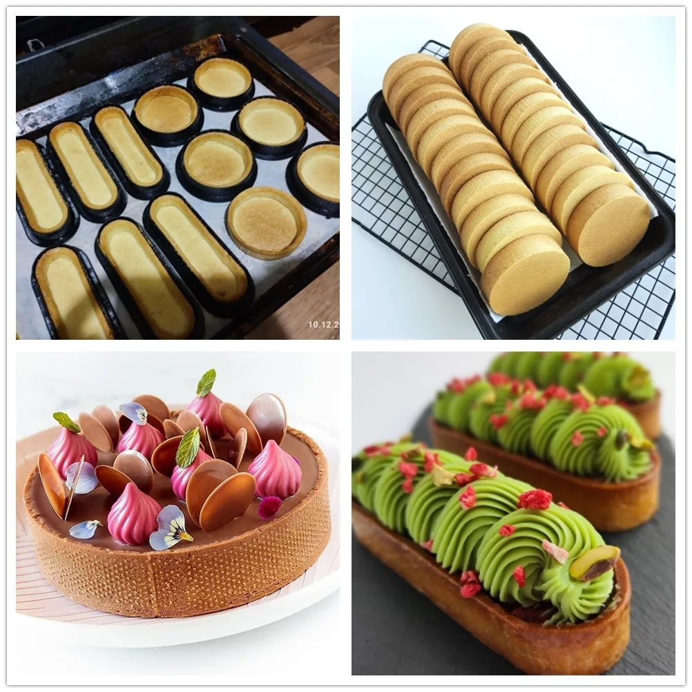 5-20pcs Perforated Plastic Tart Ring Molds for DIY French Fruit, Mousse, and Cake Desserts, Circular Pastry Cutter, Kitchen Baking Tool for Professional Dessert Presentation and Creative Home Baking 5-20pcs Perforated Plastic Tart Ring Molds for DIY French Fruit, Mousse, and Cake Desserts, Circular Pastry Cutter, Kitchen Baking Tool for Professional Dessert Presentation and Creative Home Baking