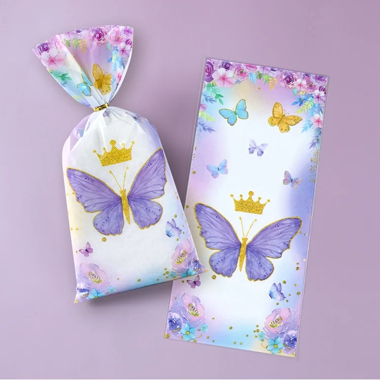 Pink Butterfly Candy Boxes – Gift Packing Bags for Girl Birthday, Baby Shower, Party Favor Boxes, Birthday Supplies, Treat Packaging, Cute Pink Decorations, DIY Gift Boxes for Kids