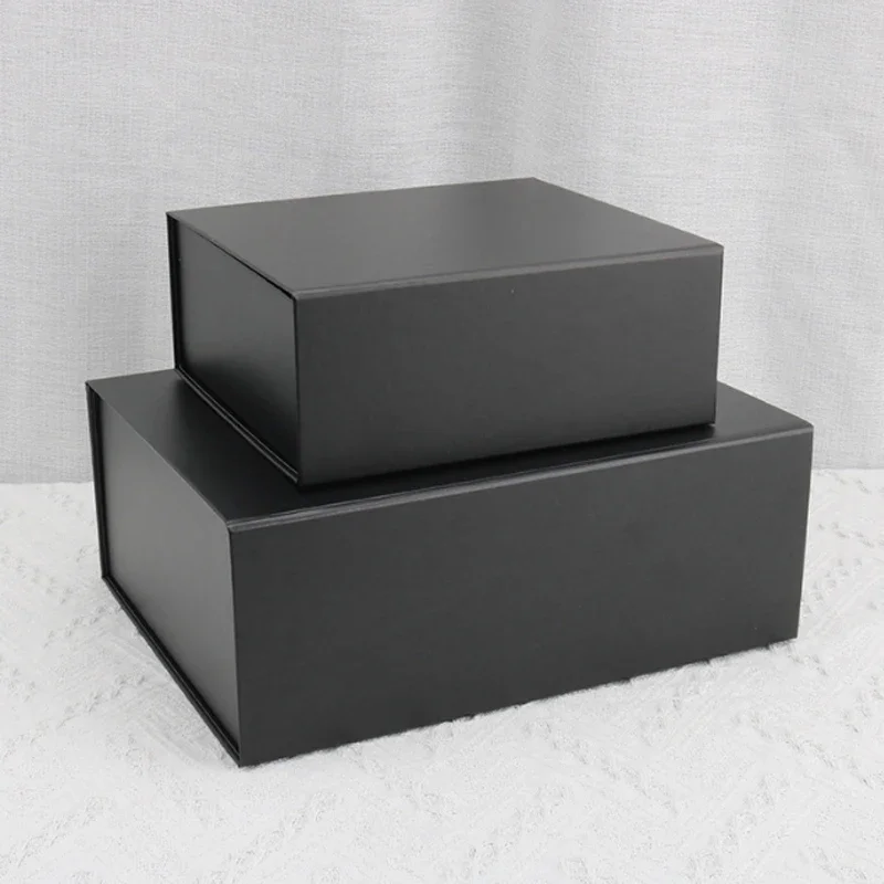 Magnetic Closure Gift Box Luxury Cardboard Folding Packaging Box with Lid for Bridesmaid Proposal, Wedding, Birthday, Anniversary, Holiday Keepsake, Decorative Collapsible Storage Boxes for Presents