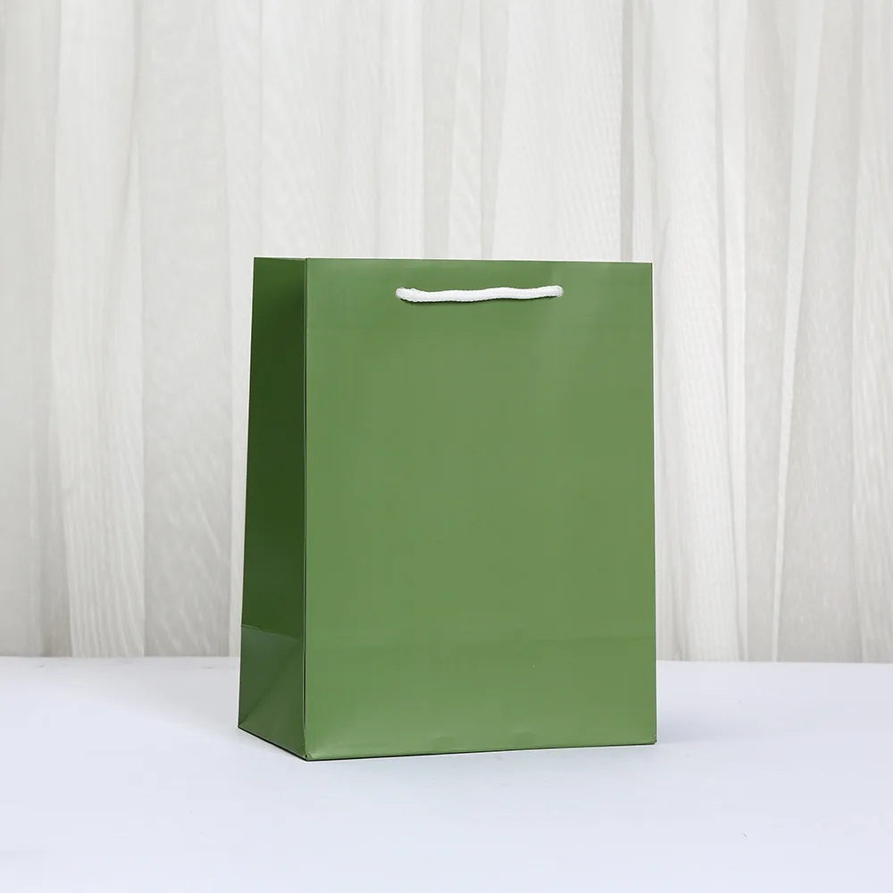 Colorful Paper Gift Bags – Shopping and Party Favor Bags with Rope Handles for Birthday, Wedding, Baby Shower, Retail Packaging, and Special Occasions, Versatile Gift Bag Set