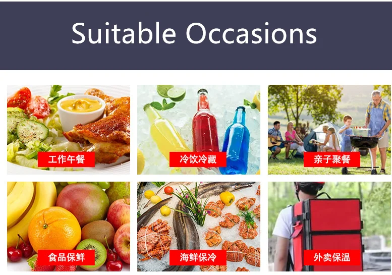 Custom Golden Thermal Insulated Cooler Bag for Cake & Chicken, Reusable Lunch Picnic Tote with Zipper, Food Storage Grocery Shopping Bag, Portable, Keep Fresh, Water-Resistant, Eco-Friendly Carrier 8