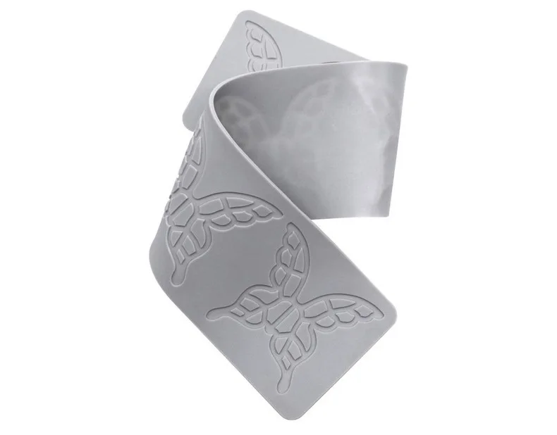 Butterfly Style Silicone Lace Pad for Sugar Flipping DIY Leaf Chocolate Thin Crisp Dessert Cake Decorating Tool Fondant Pastry Cupcake Cookie Baking Mold Kitchen Craft Tray