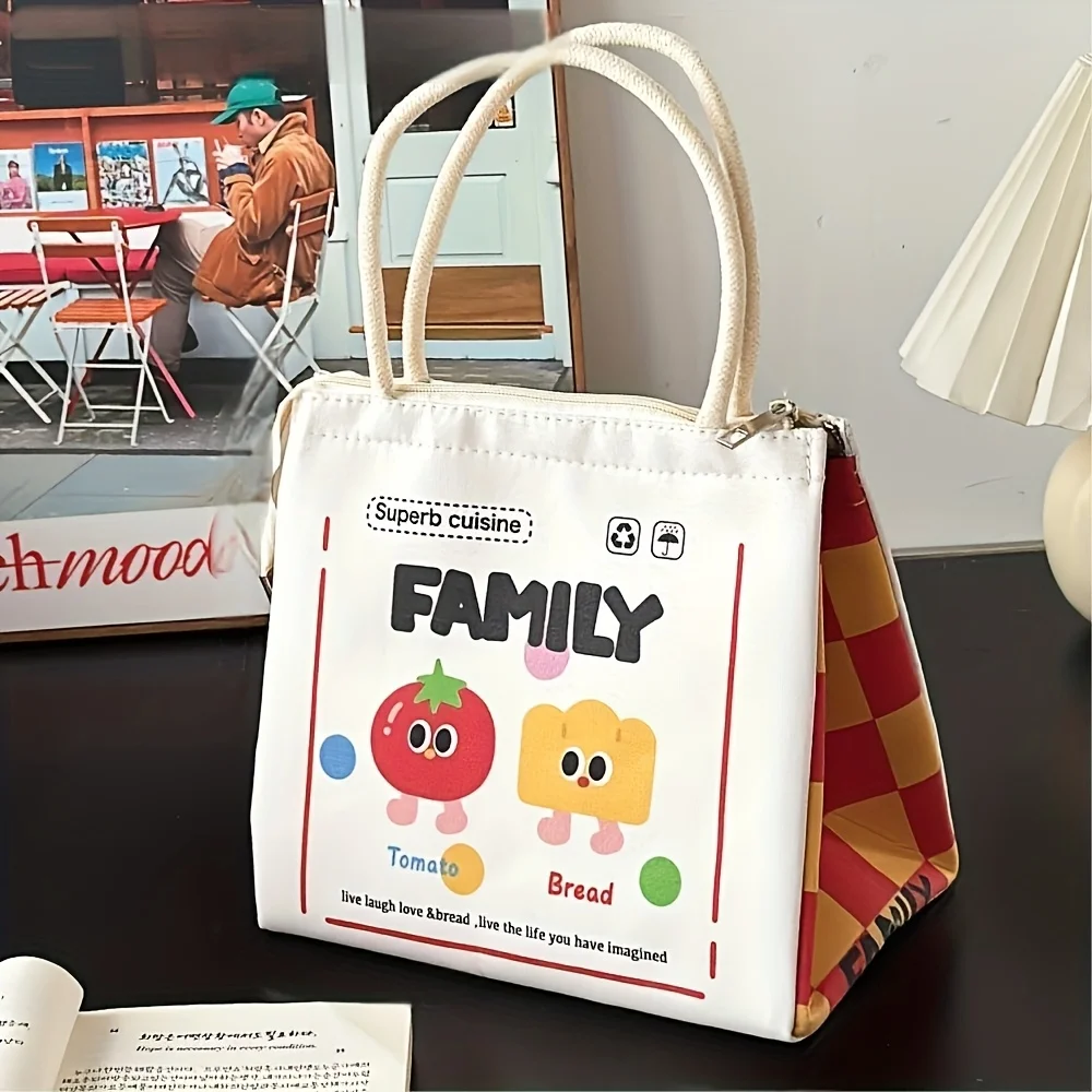 Thermal Insulated Tote Bags in Different Colors, Portable and Easy to Carry, Perfect for Traveling, Food Delivery, Lunch, Picnic, Grocery Storage, Available in 4 Styles to Choose From