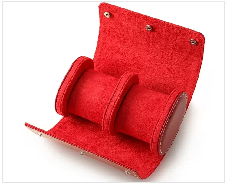 Travel Watch Organizer | PU Leather Watch Box and Pouch Organizer – Classic Travel Storage Case for Men and Women, Protective Watch Holder to Prevent Scratching and Oxidation, Elegant Leather Timepiece Gift and Display 23