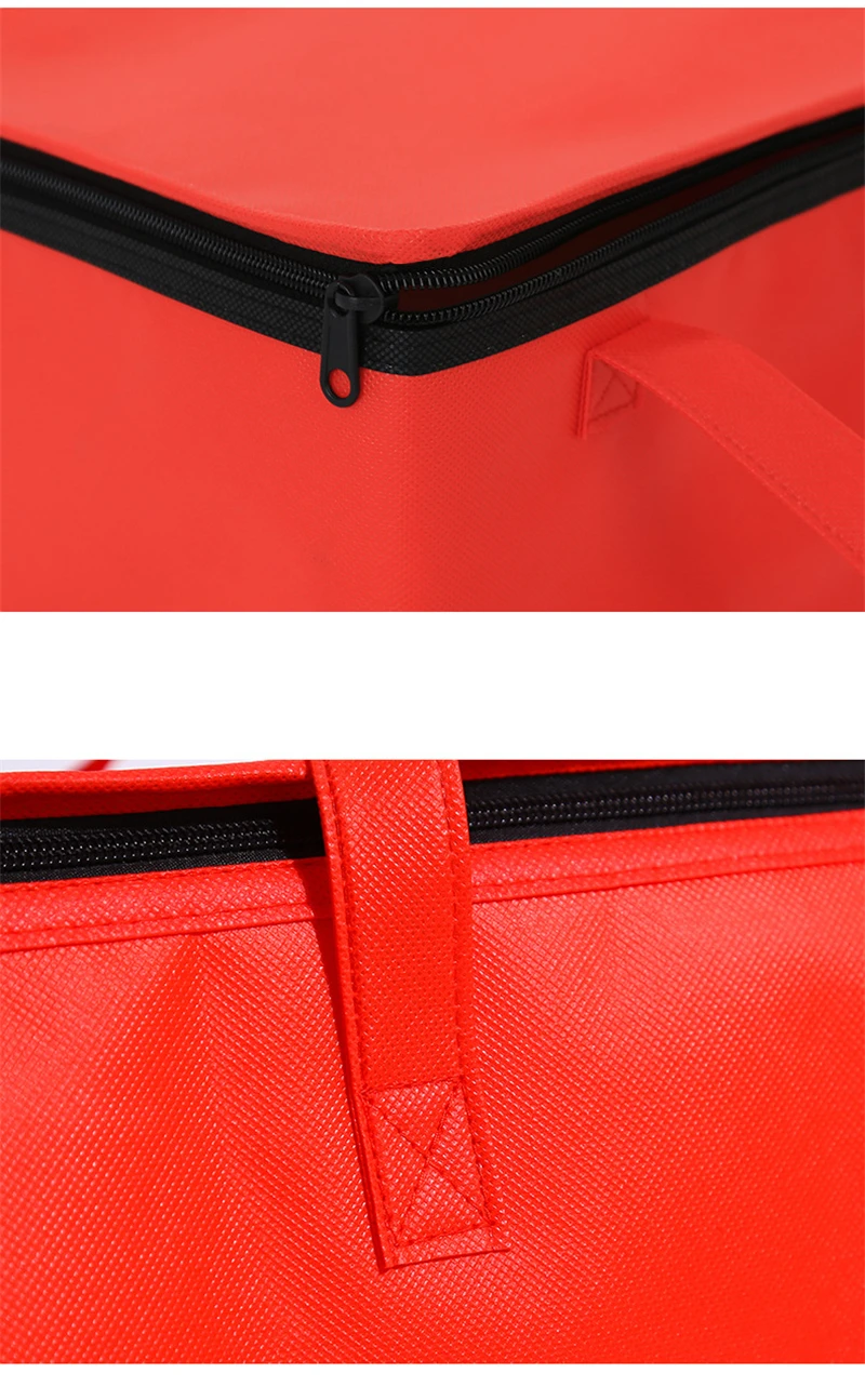 6/8/10 Inch Foldable Large Cooler Bag – Portable Insulated Cake and Food Thermal Box with Ice Pack, Waterproof Lunch Bag for Delivery, Picnic, Office, Reusable Food Carrier for Cakes, Meals, Drinks 8