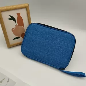 Travel WatchStrap Organizer | Multifunction Travel Carrying Bag for Watch Strap Storage, Portable Waterproof Pouch Case for Data Cable, Smartwatch Band Organizer Box Made of 300D Oxford Fabric