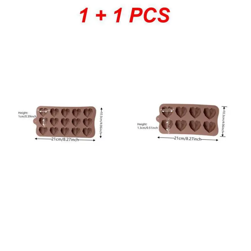 Love Silicone Baking Mold for Valentines Day New Year Ramadan Mother’s Day DIY Chocolate Candy Fondant Cake Baking Molds Kitchen Dessert Pastry Decoration Tools Craft Tray - 图片 14