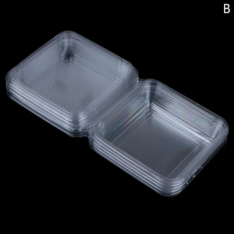 10Pcs Triangle and Square Cheesecake Boxes, Pie Holders and Cake Slice Containers, DIY Cupcake Dessert Packaging Boxes for Bakery, Wedding, Birthday, Baby Shower, Party Favors, Event Catering Supplies - 图片 8