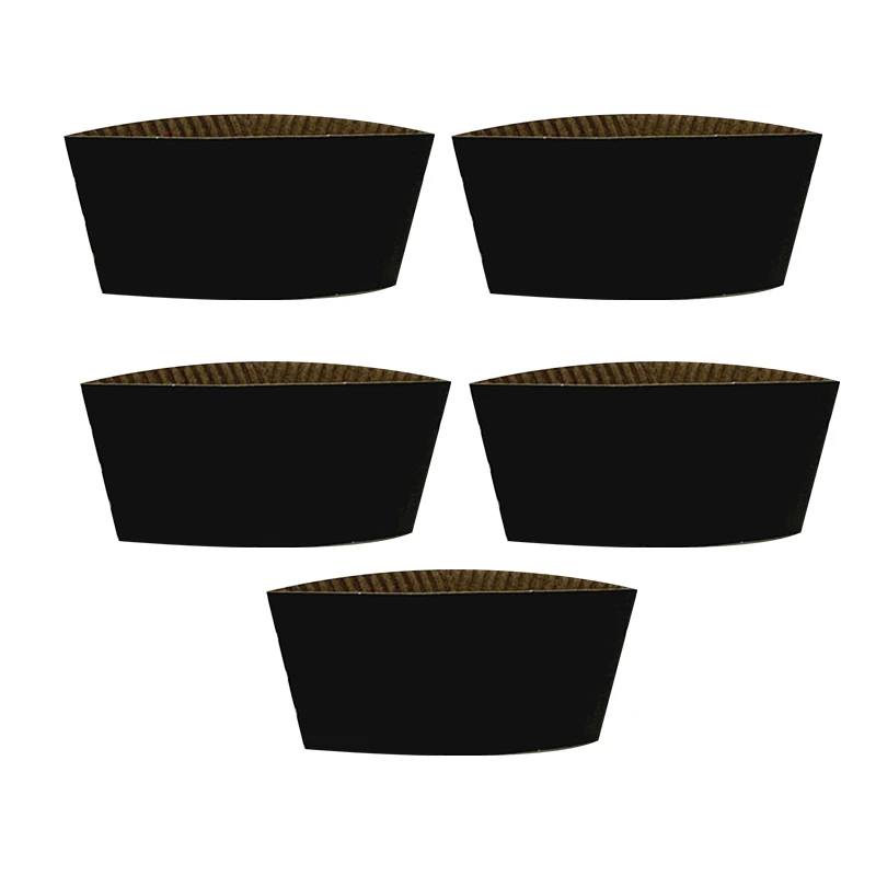 25PCS Disposable Cup Sleeve Paper Kraft for Cold and Hot Drinks Tea Coffee Beverages Coffee Shops Takeaway Water Bottles Party Decor DIY Drink Accessories Protective Beverage Sleeves 8