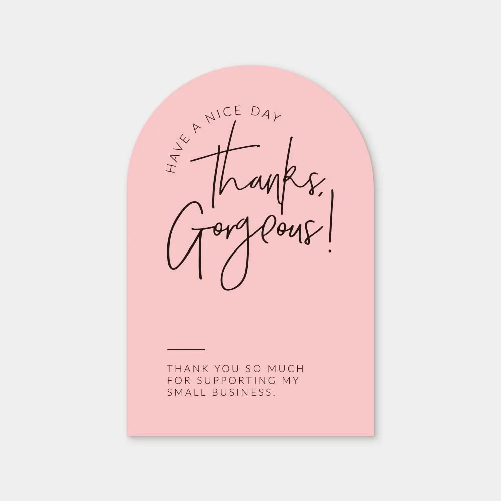 30pcs “Thank You for Supporting My Small Business” Greeting Cards – Appreciation Cards on Premium Cardstock for Sellers, Customer Thank You Notes, Merci Cards, Gift Enclosures & Personalized Messages