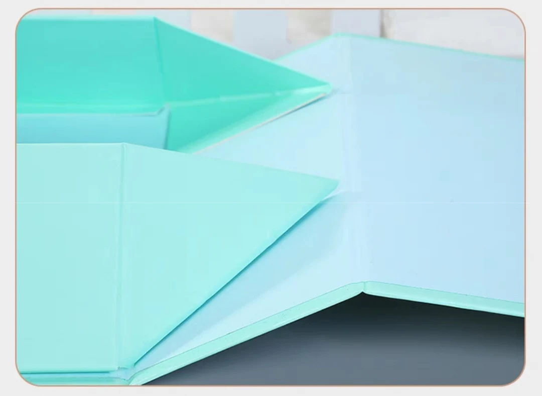 Foldable Magnetic Gift Box with Ribbon, Luxury Color Cardboard Packaging Box for Presents, Birthday, Wedding, Anniversary, Christmas, Valentine’s Day, Party Gifts, Elegant Collapsible Box for Shipping and Storage 5