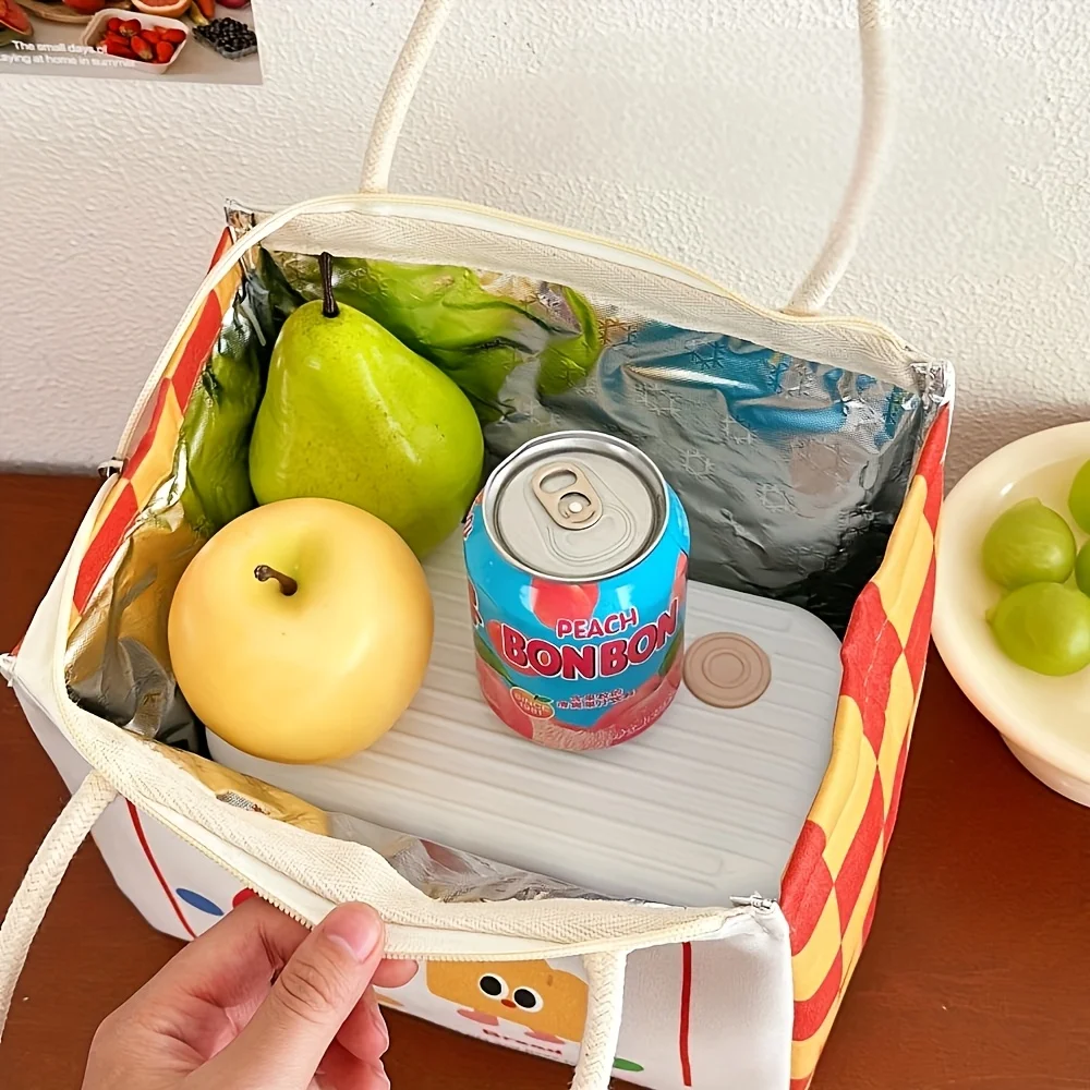 Thermal Insulated Tote Bags in Different Colors, Portable and Easy to Carry, Perfect for Traveling, Food Delivery, Lunch, Picnic, Grocery Storage, Available in 4 Styles to Choose From