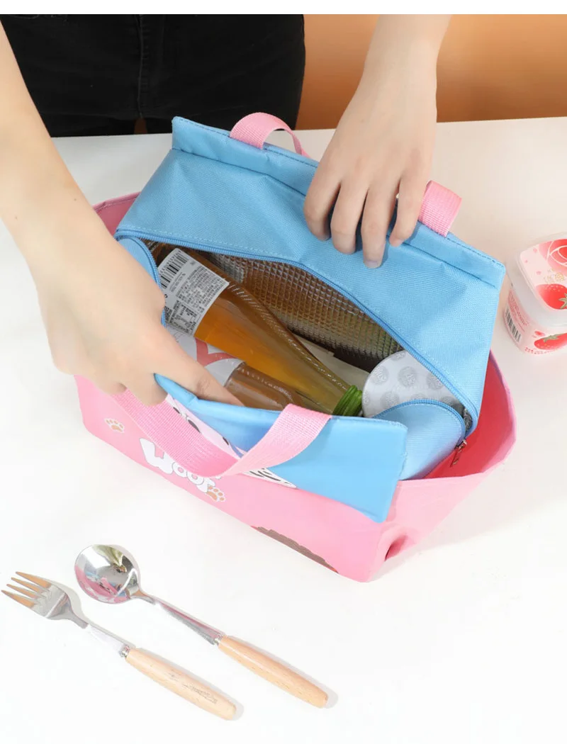 Cartoon Children Lunch Bags, Cute School Lunchbox Tote for Girls and Boys, Thermal Insulated Lunch Bag for Kids, Large Capacity Picnic Food Carrier, Reusable Kids Meal Bag Cartoon Children Lunch Bags, Cute School Lunchbox Tote for Girls and Boys, Thermal Insulated Lunch Bag for Kids, Large Capacity Picnic Food Carrier, Reusable Kids Meal Bag