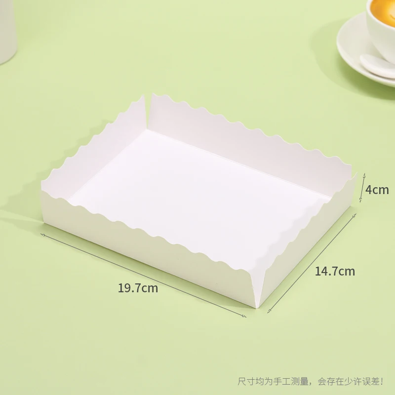 10Pcs Cardboard Gift Cake Boxes Pink Green Dessert Packaging Boxes with Handle, Portable Pastry Cookie Muffin Cupcake Container for Wedding Birthday Baby Shower Party Supplies - 图片 12