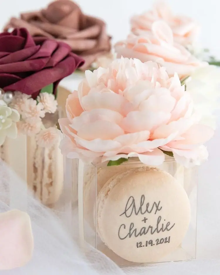 Clear PVC Box Packaging for Candles, Cakes, Cupcakes, Macarons, and Candy, Transparent Plastic Gift Boxes for Wedding, Birthday, Party Supplies, Bridal Shower, Dessert Packaging, and Event Presentation