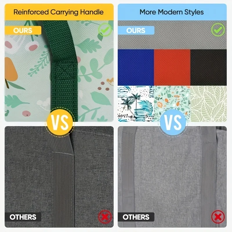 Large Reusable Grocery Tote Bag – Insulated Thermal Carrier Keeps Food and Drinks Hot or Cold for Hours, Durable Zipper Closure, Spacious Interior with Storage Compartments, Portable Lunch and Shopping Bag 5