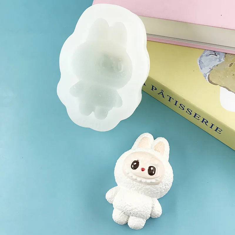 Silicone Mold for DIY Chocolate, Mousse, Candle, and Cake – Non-Stick, Heat-Resistant Baking Mold for Cute Cartoon Designs, Fondant, Gumpaste, Candy, and Creative Dessert Decorations - 图片 2