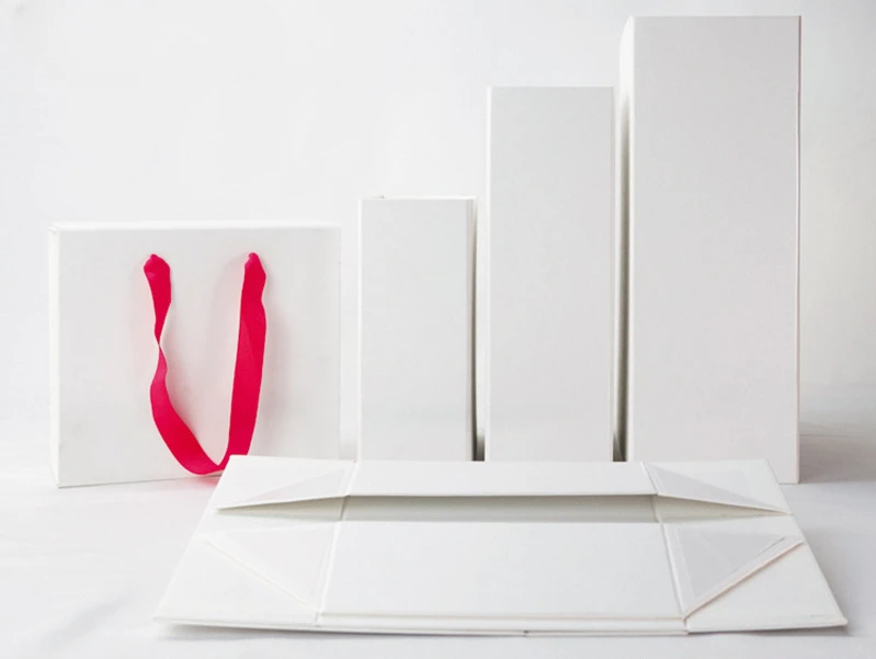 25x33x12cm Foldable Gift Box with Magnetic Closure – Colorful Storage Box, Space-Saving Flat Cardboard Packaging for Candy, Wedding, and Gift Wrapping (Magnetic Closure Box) - 图片 10