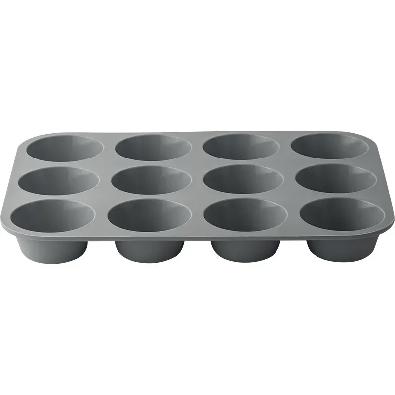 12-Hole Silicone Baking Mold – 3D Round Sphere Cake Pan, Chocolate, Muffin, Cupcake, DIY Dessert Bakeware for Home Kitchen, Baking, Pastries, Chocolate Balls and Creative Treats - 图片 6